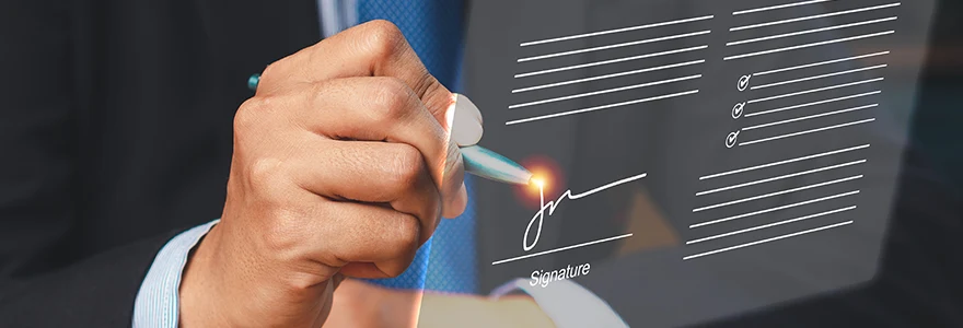 Quels sont les protocoles utilisés pour garantir la sécurité de la signature numérique